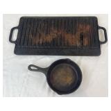 6in Cast Iron Lodge Skillet & Lodge Cast Iron
