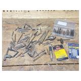 Screwdriver Bits, Drill Chuck & Keys.