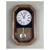 Vtg Verichron Regulator Wall Clock