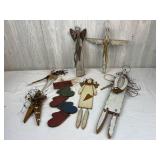 Rustic Style Wooden Angels & Stars Home Decor
