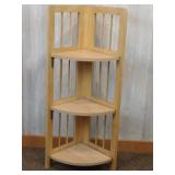 3 Tier Foldable Corner Shelf