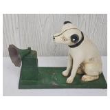 Cast Iron Nipper the RCA Dog Coin Bank