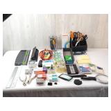 Office Supplies: Tapes, Pencils, Pens, Index