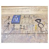 Spring Calipers, Inside/Outside Layout Tools.