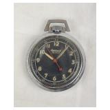 Vintage Ingersoll Sweepster Radium Pocket Watch