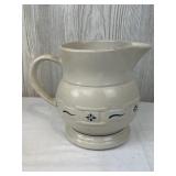 Longaberger Woven Traditions Classic Blue Pitcher