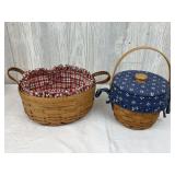 2 Longaberger Baskets