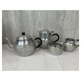 Swan Brand Wikka Ware Aluminum Tea Pot, Coffee