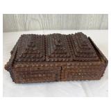 Vtg Childrenï¿½s "Tramp Art" Style Project Made