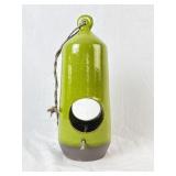 Green Crate & Barrel Bird Feeder
