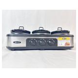 Bella Triple Slow Cooker Buffet Server