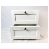 2 Drawer Chest 15" Tall x 15" Across x 11" Deep