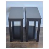 Pair of Side Tables 24x24x12