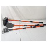 Portable Rake, Scoop, & Scrapper.