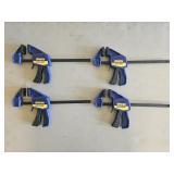 (4) Irwin 6" Quick Clamps