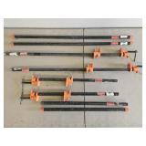 (2) 36" & (2) 24" Bar Clamps, Plus 4 Extra Pipes