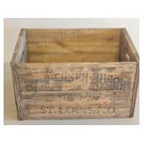 Anheuser Busch Beer Wood Box