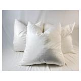 3 Large Feather Pillows