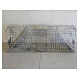Live Trap 3 Ft Long, Double Sided, Strong Spring