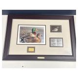 Ducks Unlimited U.S. Stamp 2013 Signed Print.