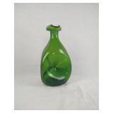Blenko Glass Co Pitched Decanter Missing Stopper