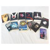 13 Books: Divergent, Twilighht. The Hitchhikers