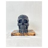 Skull Bookends