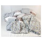 King Size Comforter, 2 Sets of Queen Sheets, &