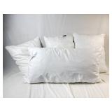Queen Mattress Topper, 4 Pillows, Fitted Sheet, &