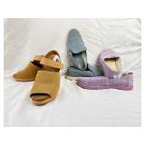 3 Pairs of Womenï¿½s Toms Size 6