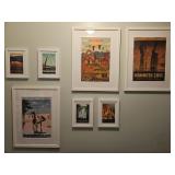 Framed National Park Posters (7)