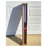 NIB 96Inch Tall Flag Pole With American Flag.