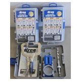 Kreg Pocket Hole Jig, Clamp, 2 Full Screw Kits