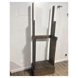 Material Holder/Dispenser. 2Ft W, 1Ft D, 6Ft T.