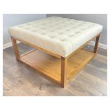 Baxton Studio Ottoman 3ft x3ft x1ft 7in