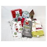 Christmas Towels, Frosty Thyme Decoration, &