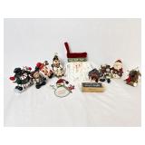 Ornaments & Snowmen Figurines