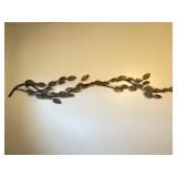 Homco Metal Wall Hanging Branch Decoration