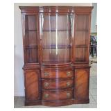 Drexel Federal Style Mahogany China Cabinet