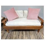 Outdoor Sofa/Daybed W/Wood Frame.