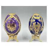 2 Eggs From The Imperial Egg Collection by the
