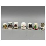 7 Collectable Thimbles