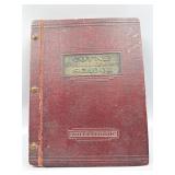 Vtg Coyne Electrical and Radio School Notebook