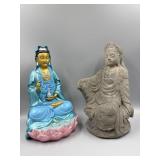 Pair of Buddhist Statues