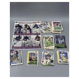 Mixed Football Trading Cards.