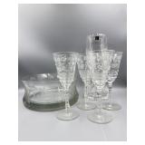 Crystal Hurricane Candle Stick Holder, Large