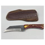 Fixed Blade Hunting Knife Made From File.