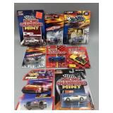 8 NASCAR Toy Cars In Blister Packs