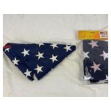 Two 50 Star American Flags, New & Used.