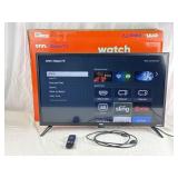 32Inch Roku HD Smart TV w/Box & Remote.